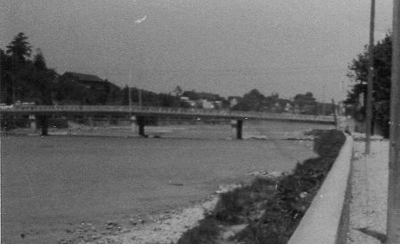 昭和40年頃の犀川の写真